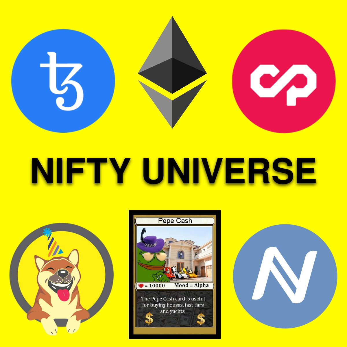 Nifty Universe (niftyuniverse) Farcaster social identity (Fname handle) PFP